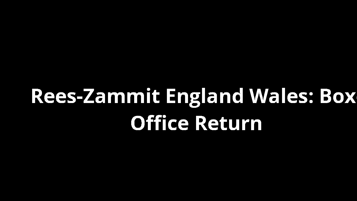 Rees-Zammit England Wales: Box-Office Return