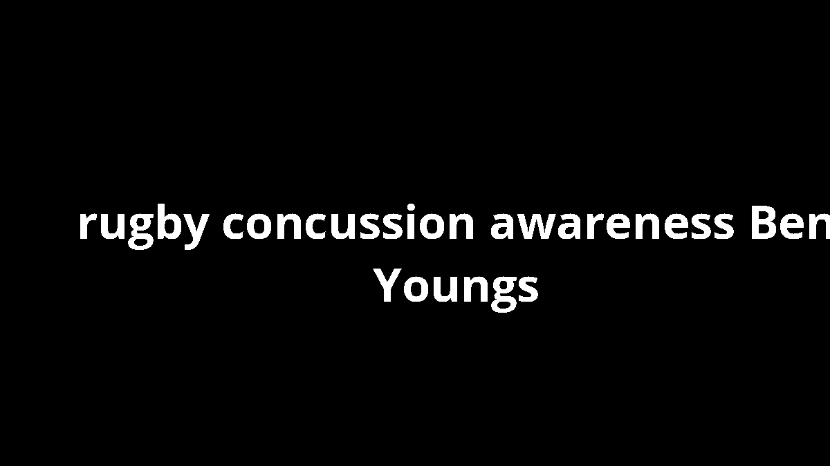 rugby concussion awareness Ben Youngs